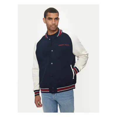 Tommy Jeans pánský tmavě modrý bomber