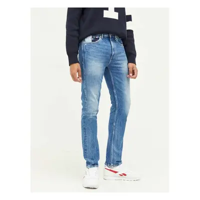 Tommy Jeans pánské modré džíny