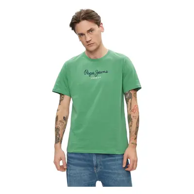 Pepe Jeans pánské zelené tričko