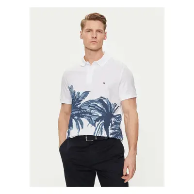 Tommy Hilfiger pánské bílé polo Palm