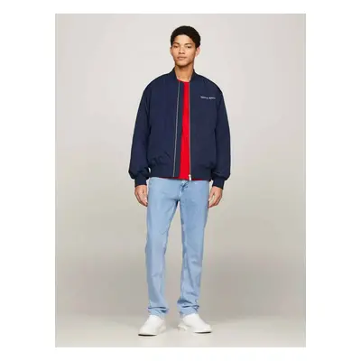 Tommy Jeans pánský tmavě modrý bomber