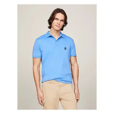 Tommy Hilfiger pánské modré polo tričko