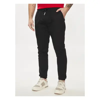 Tommy Jeans pánské černé joggers kalhoty