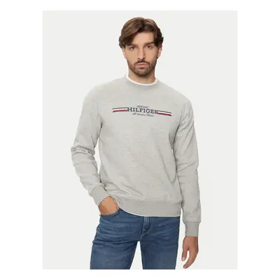 Tommy Hilfiger pánská šedá mikina