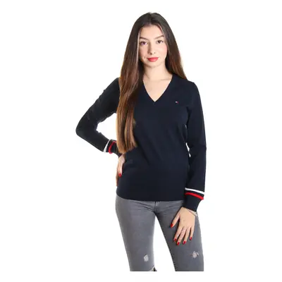 Tommy Hilfiger dámský tmavě modrý svetr Ivy (403)