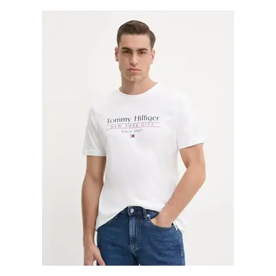 Tommy Hilfiger pánské bílé tričko