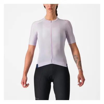 CASTELLI Cyklistický dres s krátkým rukávem - ESPRESSO W - fialová