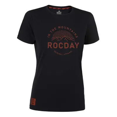 ROCDAY Cyklistický dres s krátkým rukávem - MONTY LADY - červená/černá