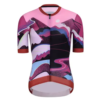 RIVANELLE BY HOLOKOLO Cyklistický dres s krátkým rukávem - SUNSET ELITE LADY LIMITED EDITION - r