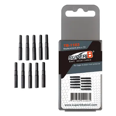 SUPER B sada náhradních kolíků - REPLACEMENT PIN TB-1103 - černá