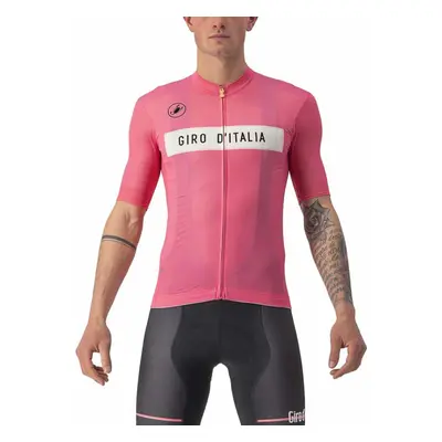 CASTELLI Cyklistický dres s krátkým rukávem - GIRO D'ITALIA 2024 - růžová