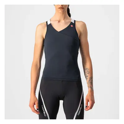 CASTELLI Cyklistický dres - SOLARIS LADY - černá/bílá