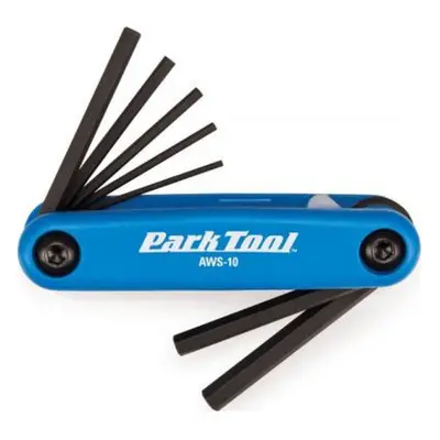 PARK TOOL sada klíčů - SET ALLEN WRENCHES PT-AWS-10C - modrá