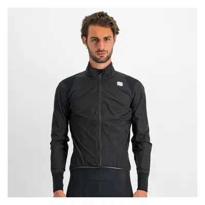 SPORTFUL Cyklistická voděodolná pláštěnka - HOT PACK NORAIN - černá