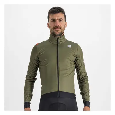 SPORTFUL Cyklistická větruodolná bunda - FIANDRE PRO MEDIUM - zelená/černá