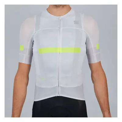 SPORTFUL Cyklistický dres s krátkým rukávem - EVO - bílá