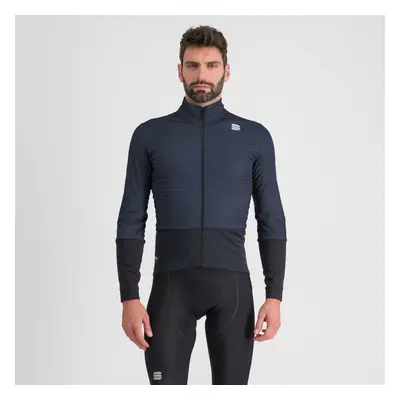 SPORTFUL Cyklistická větruodolná bunda - TOTAL COMFORT - modrá