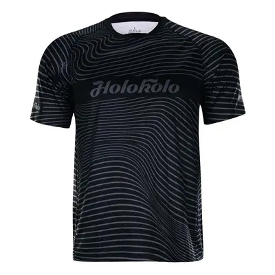 HOLOKOLO Cyklistický dres s krátkým rukávem - BLACK VIBE MTB - černá