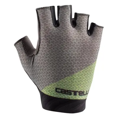 CASTELLI Cyklistické rukavice krátkoprsté - ROUBAIX GEL 2W - šedá