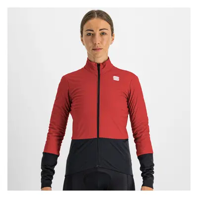 SPORTFUL Cyklistická větruodolná bunda - TOTAL COMFORT - červená