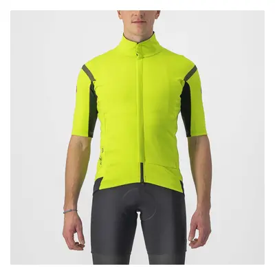 CASTELLI Cyklistický dres s krátkým rukávem - GABBA ROS 2 - žlutá