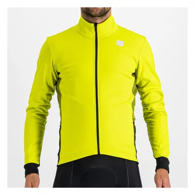 SPORTFUL Cyklistická větruodolná bunda - NEO SOFTSHELL - žlutá