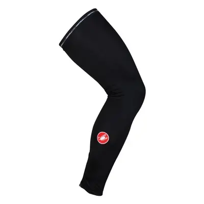 CASTELLI Cyklistické návleky na nohy - UPF 50+ LIGHT - černá