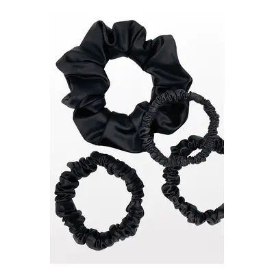 ATHLEEYA gumičky do vlasů - SCRUNCHIE SET - černá