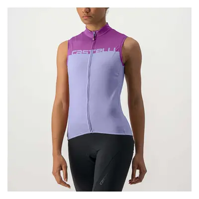 CASTELLI Cyklistický dres - VELOCISSIMA LADY - fialová