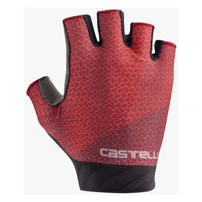 CASTELLI Cyklistické rukavice - ROUBAIX GEL 2 LADY - bordó