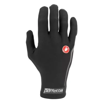 CASTELLI Cyklistické rukavice dlouhoprsté - PERFETTO LIGHT - černá