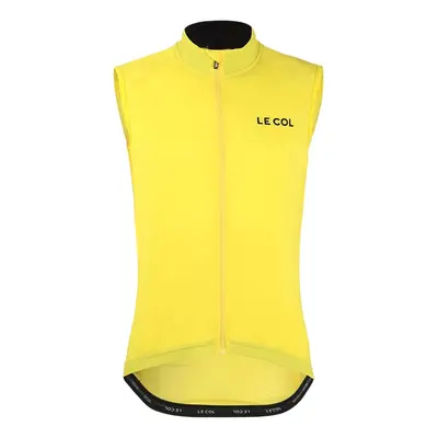 LE COL Cyklistická vesta - SPORT GILET II - žlutá