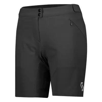 SCOTT Cyklistické kalhoty krátké bez laclu - ENDURANCE LS/FIT W/PAD - černá