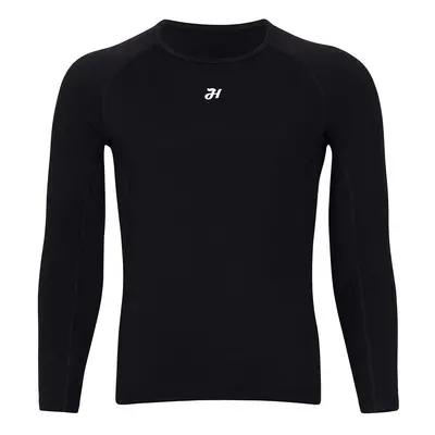 HOLOKOLO Cyklistické triko s dlouhým rukávem - WINTER BASE LAYER - černá