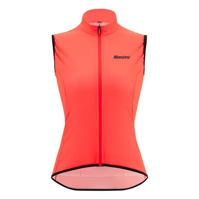 SANTINI Cyklistická vesta - NEBULA WINDPROOF W - růžová