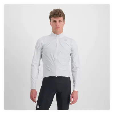 SPORTFUL Cyklistická voděodolná pláštěnka - HOT PACK NORAIN - bílá