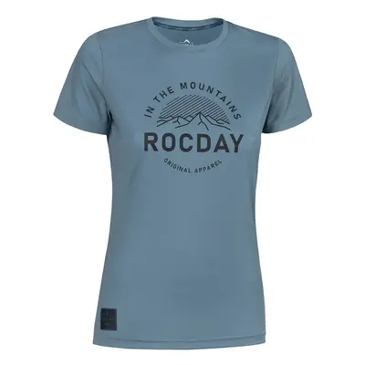 ROCDAY Cyklistický dres s krátkým rukávem - MONTY LADY - modrá