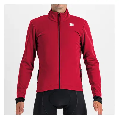 SPORTFUL Cyklistická větruodolná bunda - NEO SOFTSHELL - červená