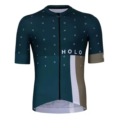 HOLOKOLO Cyklistický dres s krátkým rukávem - BRILLIANT ELITE - modrá