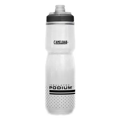 CAMELBAK Cyklistická láhev na vodu - PODIUM CHILL 0,71L - bílá/černá