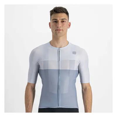 SPORTFUL Cyklistický dres s krátkým rukávem - LIGHT PRO - šedá