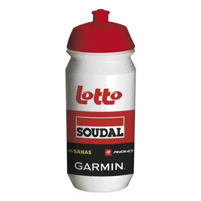 TACX Cyklistická láhev na vodu - LOTTO SOUDAL - bílá/červená