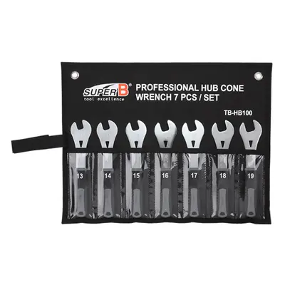 SUPER B sada klíčů - WRENCH SET HB100 - stříbrná