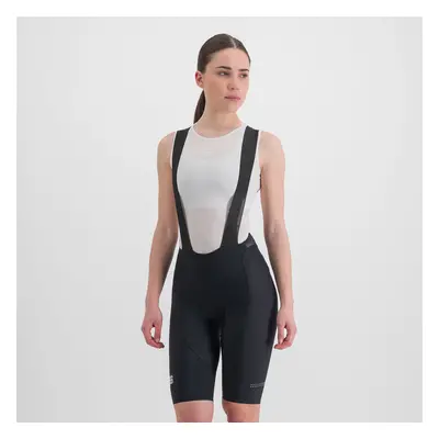 SPORTFUL Cyklistické kalhoty krátké s laclem - BODYFIT CLASSIC - černá