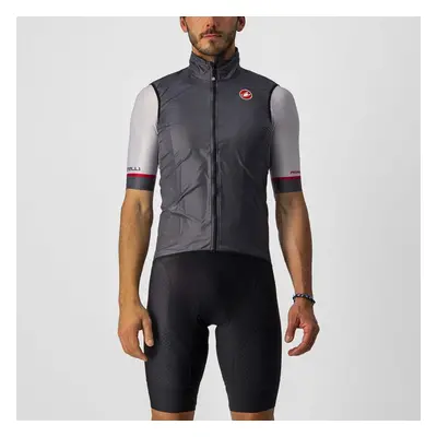 CASTELLI Cyklistická vesta - ARIA - šedá