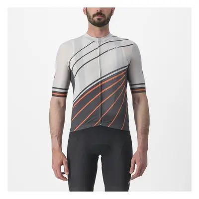 CASTELLI Cyklistický dres s krátkým rukávem - SPEED STRADA - šedá