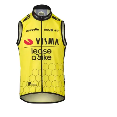 AGU Cyklistická vesta - REPLICA VISMA | LEASE A BIKE 2024 - žlutá/černá