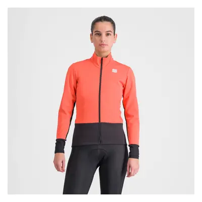 SPORTFUL Cyklistická větruodolná bunda - NEO SOFTSHELL - růžová