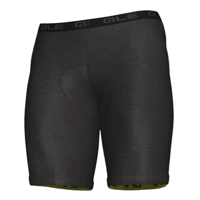 ALÉ Boxerky - ENDURO PADDED LINER - černá