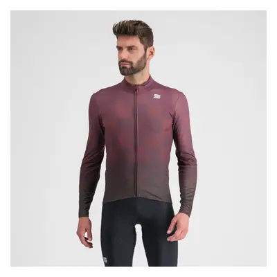 SPORTFUL Cyklistický dres s dlouhým rukávem zimní - ROCKET THERMAL - fialová